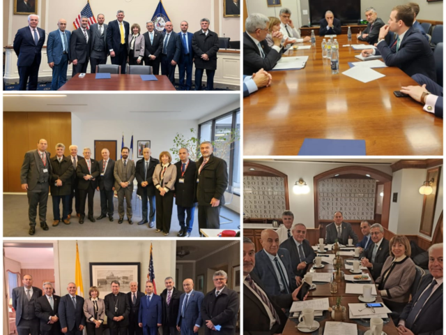 Civic Influence Hub with Lebanese American Coordinating Committee (LACC) - Washington D.C. 25 January 2023 American - Lebanon Friendship Caucus, Congress, Ambassador of the Holy See, First Secretary of French Embassy